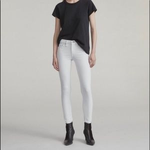 Rag and Bone Blanc Skinny Jeans sz 24